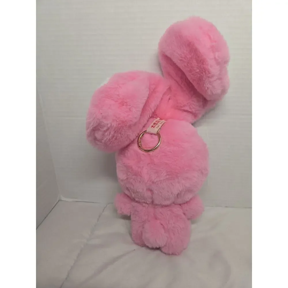 Baby Three Lily Rabbit Town hot pink bunny with Pacifier Original Retired Keycha